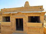 एक मंदिर पर शानदार नक्काशी, राजस्थान