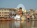 यमुना पार से सती बुर्ज, मथुरा Sati Burj view across the Yamuna, Mathura