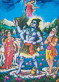 भगीरथ तथा शिव