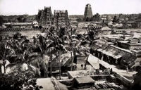 श्रीरंगम का एक दृश्य