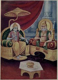 'उग्रसेन' मथुरा के ख्यातिप्राप्त राजा थे। कंस इनका ज्येष्ठ पुत्र तथा देवकी भतीजी थी।